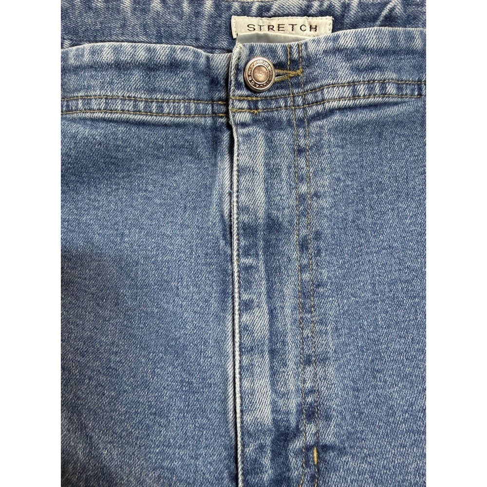 Liz Claiborne Jeans 20W Villager Sport Woman‎ Blue Ankle pants Stretch Straight - Picture 14 of 16